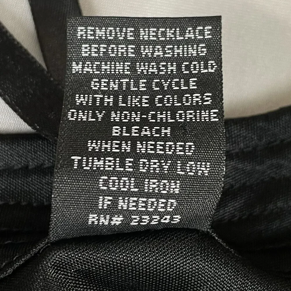 NY & Co. Silky Sleeveless Cowl Draped Neck Top Women’s Small Black Office Corp - Picture 7 of 11